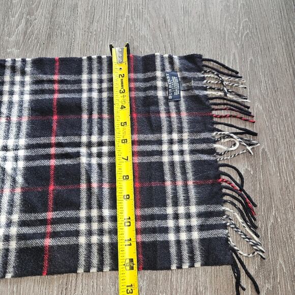 Burberry 100% Cashmere Plaid Fall Scarf - Picture 5 of 5